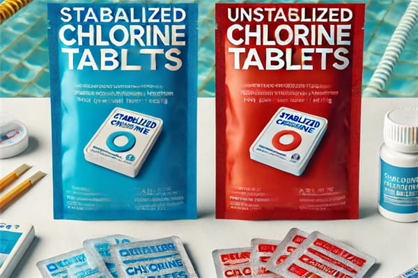 Stabilized and Unstabilized Chlorine Tablets 