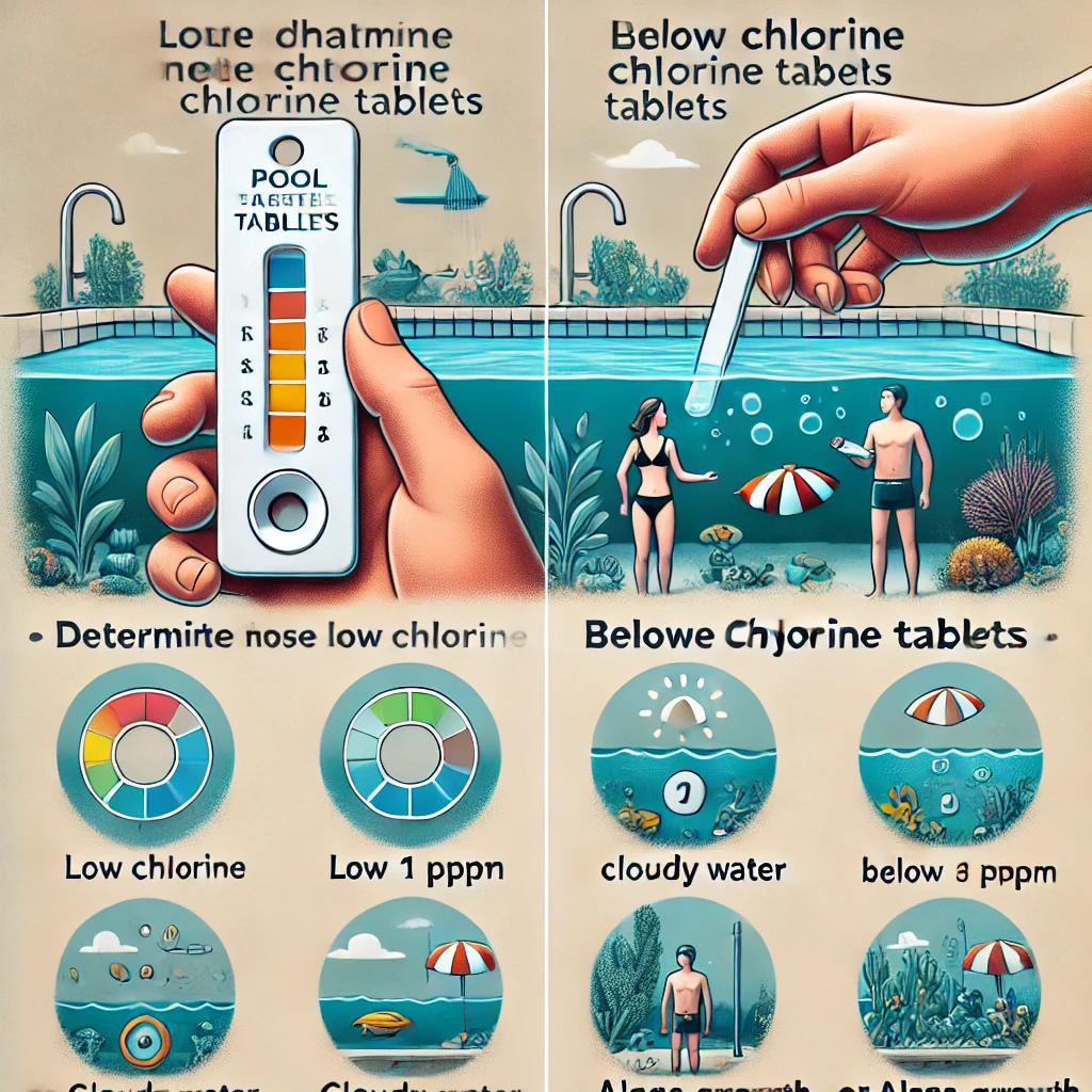 How to Determine When Your Pool Needs More Chlorine Tablets?