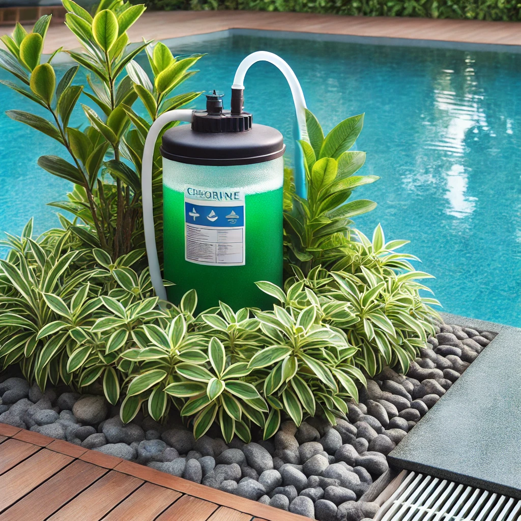 How to Protect Poolside Plants When Using Chlorine Tablets?